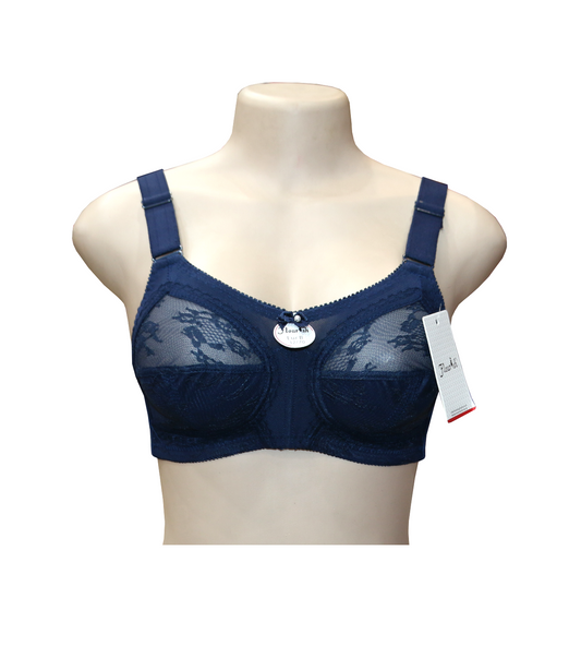 bra flourish disclosure navy blue 34f
